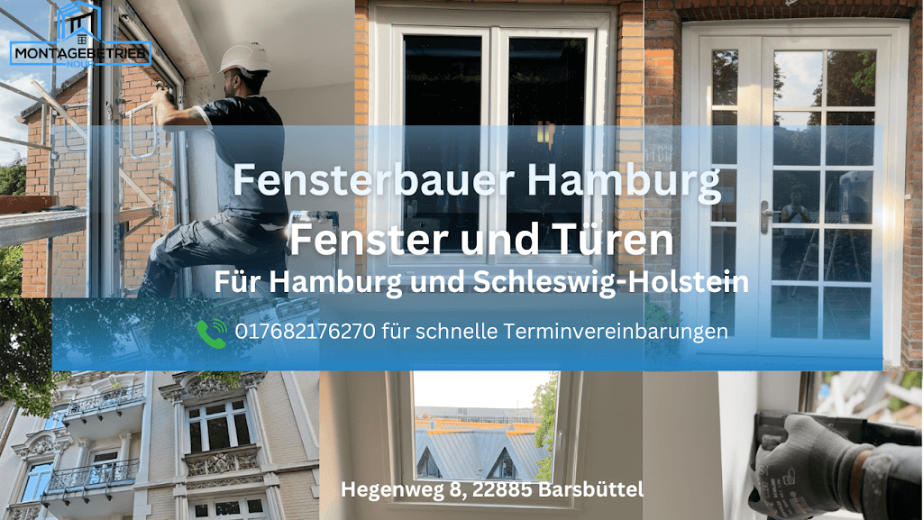 Fensterbauer Hamburg - Montagebetrieb Nour: Fenster, Türen, Rolladen, Zäune, Garagentore