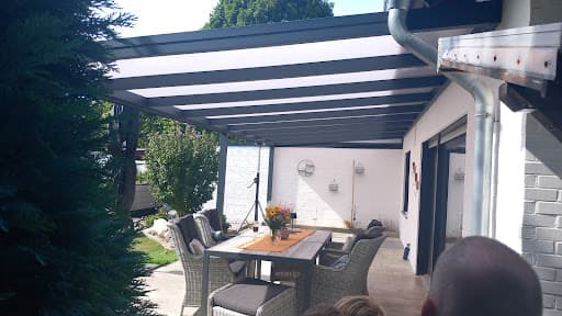Terrassenüberdachung Viktor Minz — Kundenfoto
