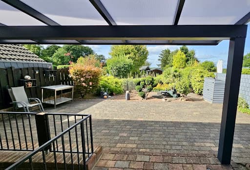Terrassenüberdachung Viktor Minz — Kundenfoto