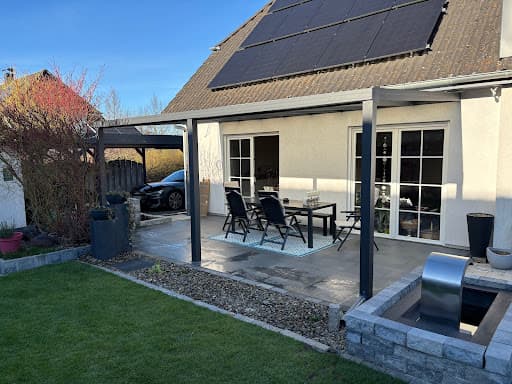 KD Überdachung GmbH (Hannover) | Terrassenüberdachung | Carport | Wintergarten | Sonnenschutz — Kundenfoto