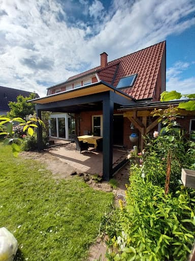 Bremische Terrassen - Terrassenüberdachung, Wintergarten, Cube Dach, Carport uvm. — Kundenfoto