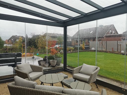 KD Überdachung GmbH (Hannover) | Terrassenüberdachung | Carport | Wintergarten | Sonnenschutz — Kundenfoto