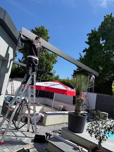 Rhein-Main Überdachungen Ausstellung - Terrassenüberdachungen, Kaltwintergärten, Carports und Markisen — Kundenfoto