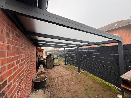 Fantasy-Terrasse - Alu Terrassenüberdachungen und Carports — Kundenfoto