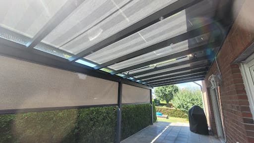 KD Überdachung GmbH (Bielefeld) | Terrassenüberdachung | Carport | Wintergarten | Sonnenschutz — Kundenfoto